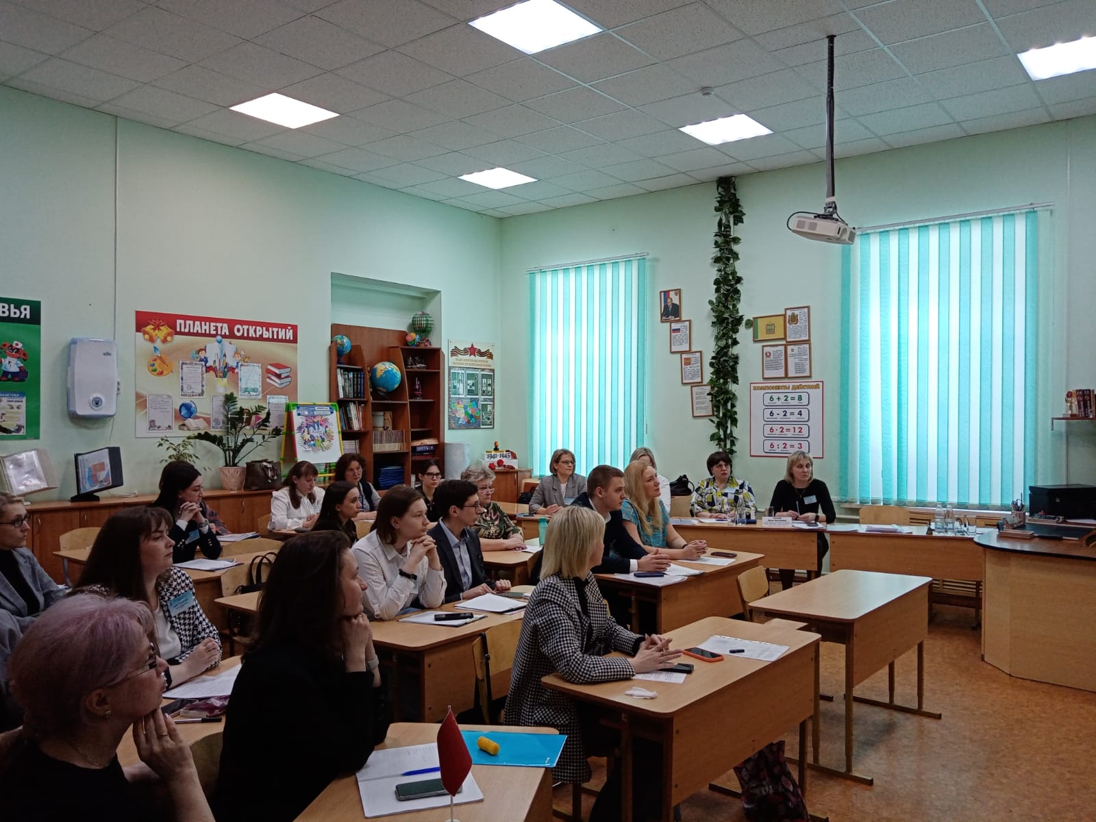 Преподаватели и студенты кафедры ИМОиМ на конференции педагогических работников г. Пенза